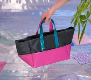 Manivelle Le Cabas [Magenta / Vert Canard]